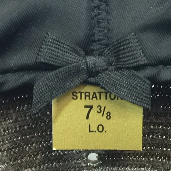 Stratton Hat Straw Brown 7 3/8  Trooper Police - Picture 9 of 14